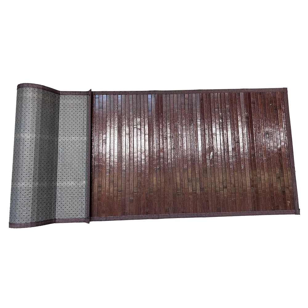 High quality long soft different colors indoor play flooring bedroom bamboo rug