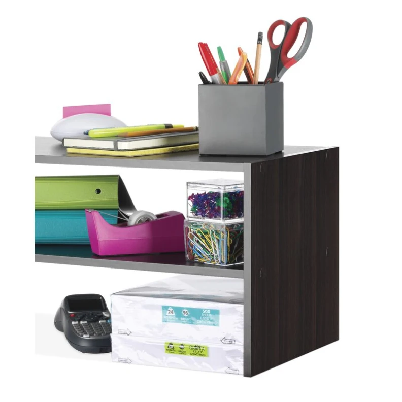 Factory Direct 9 Pair Stackable Wooden 2 Tier Simple Shoe Rack Shelf