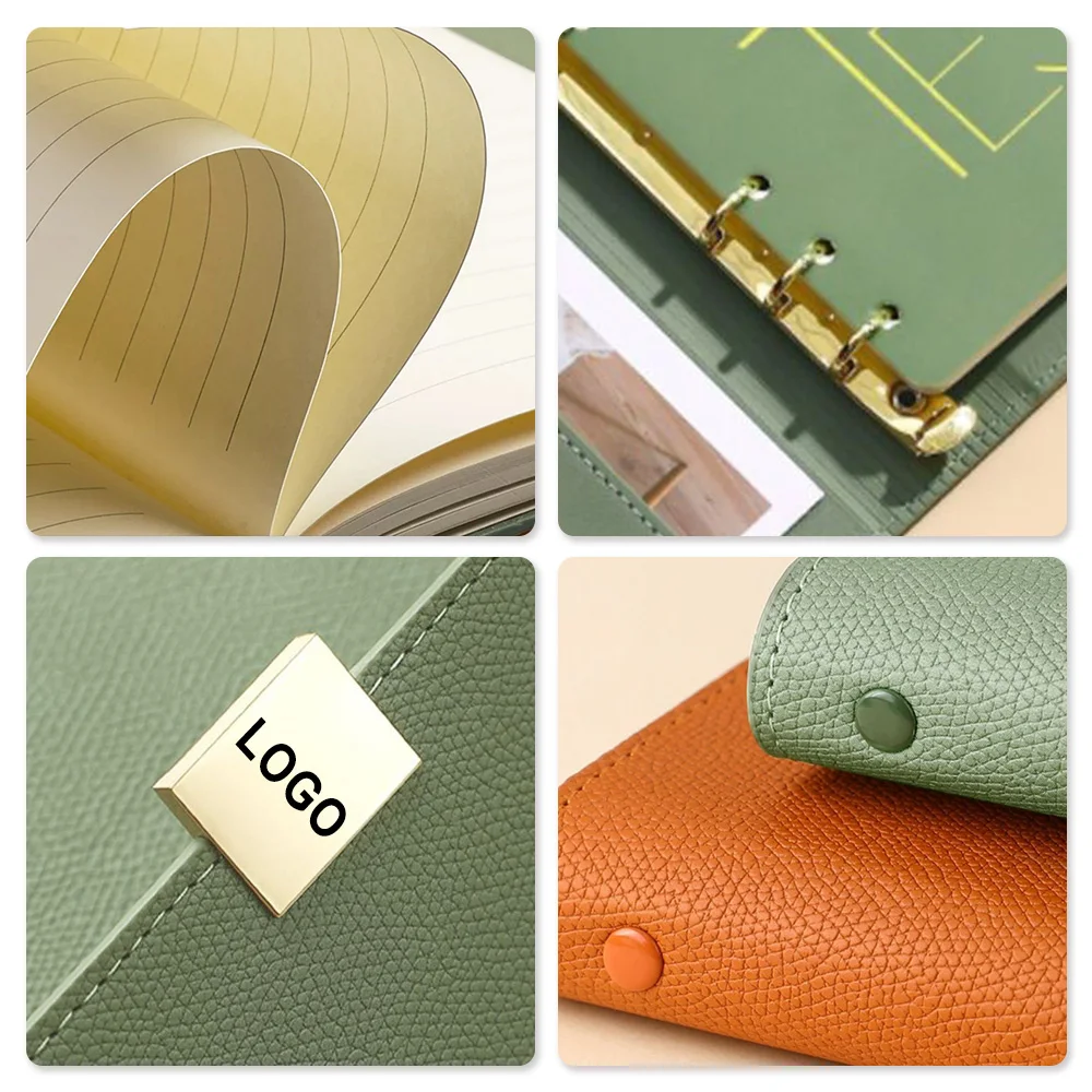 A5 High-grade Loose-leaf Notebook Customizable Exquisite Notepad Set Business Gift