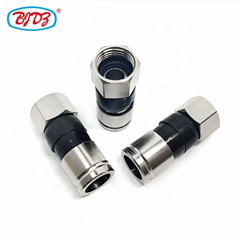 Hot Sell For RG6 Compression F Connector Coaxial Cable