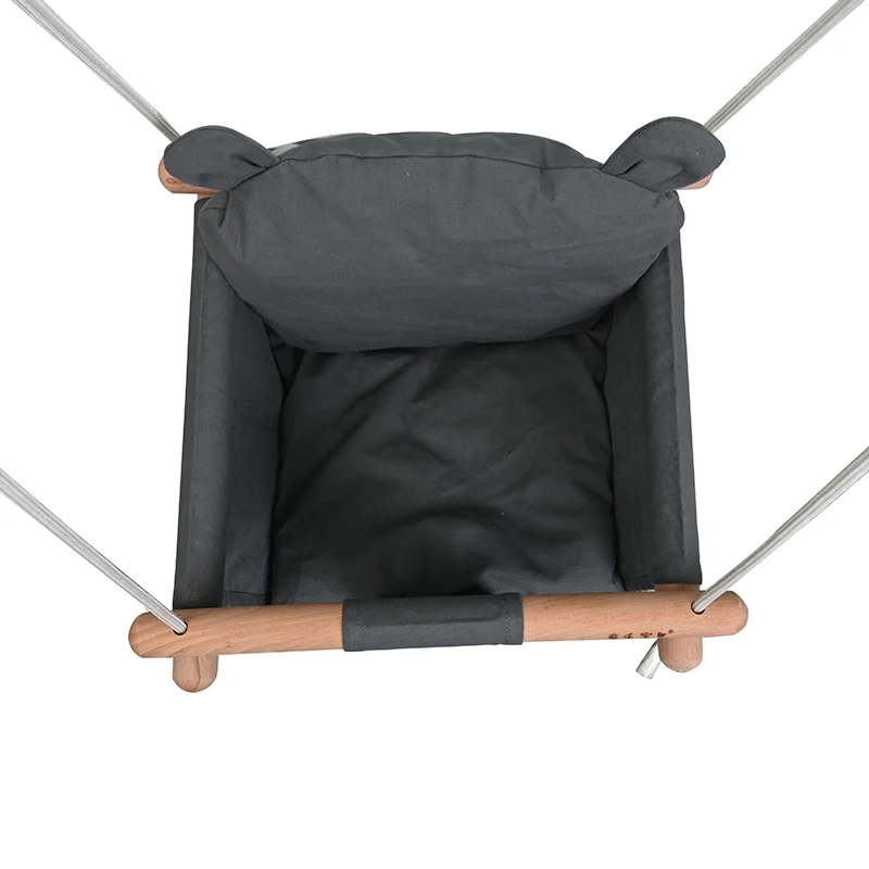 Durable and Secure Canvas Baby Swing with Safety Belt for toddler