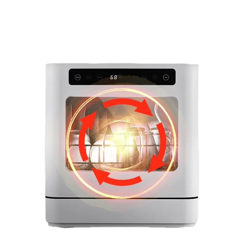 Portable Dishwasher Countertop - Portable Mini Dishwasher - Dish Washer for Dorm, RV& Apartment
