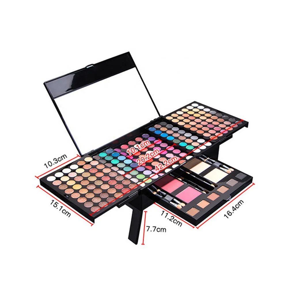 Custom Your Own Brand Pigment 194 Colors Eye shadow Case Makeup Set Cosmetic Pressed Private label Eyeshadow