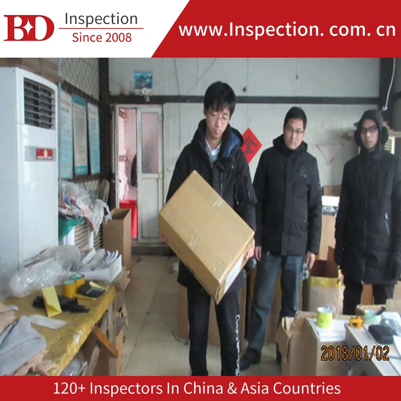 Pre-shipment 100% inspection and loading check service certificate of quality inspection gloves ensure product quality