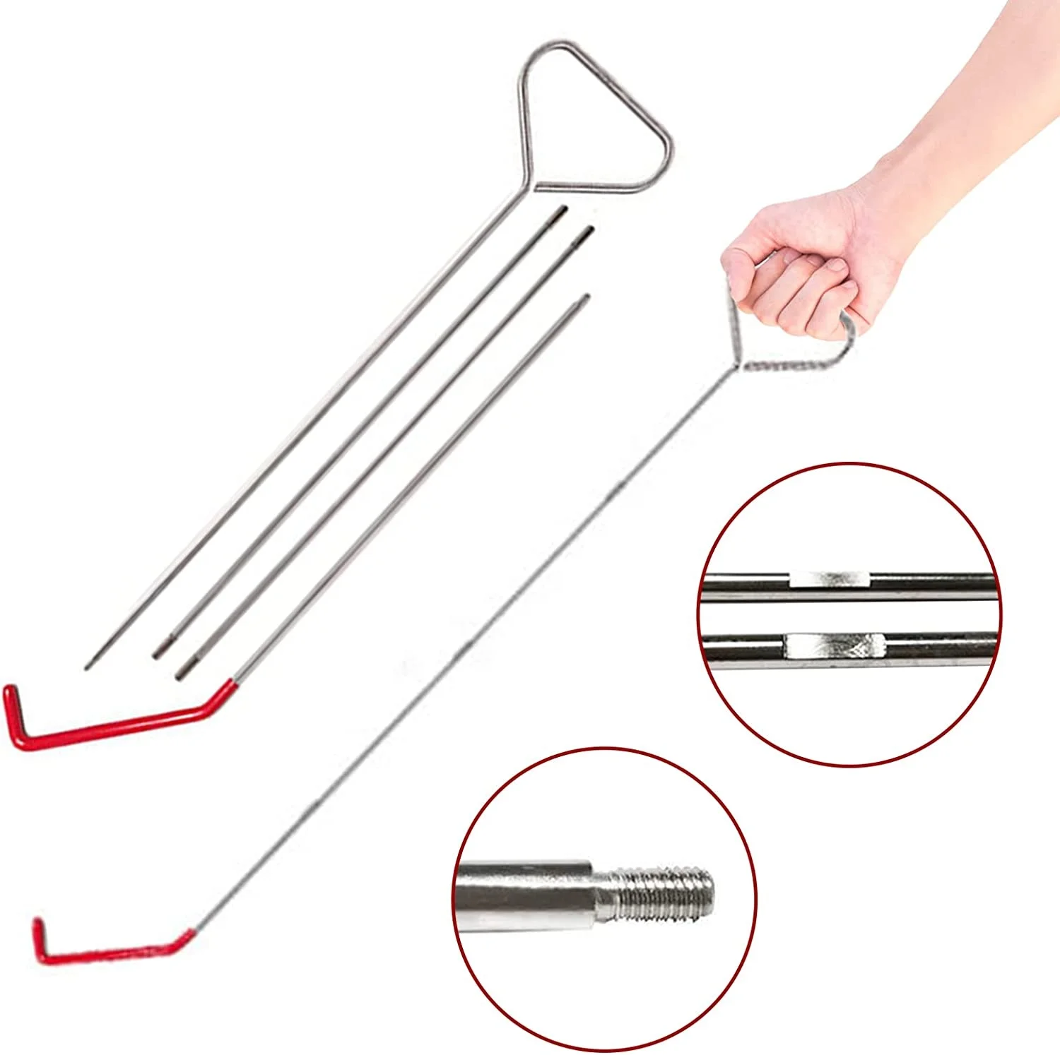 22pcs Emergency Automotive Car Trim Removal Lock PickTool Can Quick Opening Door Opener Lockout Kit with Air Wedge
