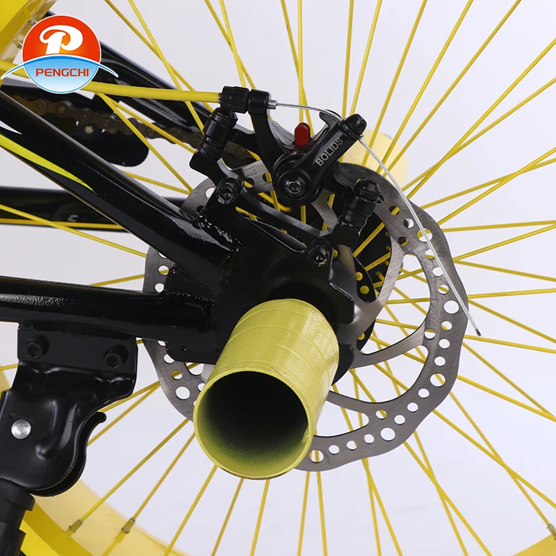 20 inch single speed 4.0 fat tires, high carbon steel frame, dual disc brake bisycles for adults BMX Mini Street Cheep BMX bike