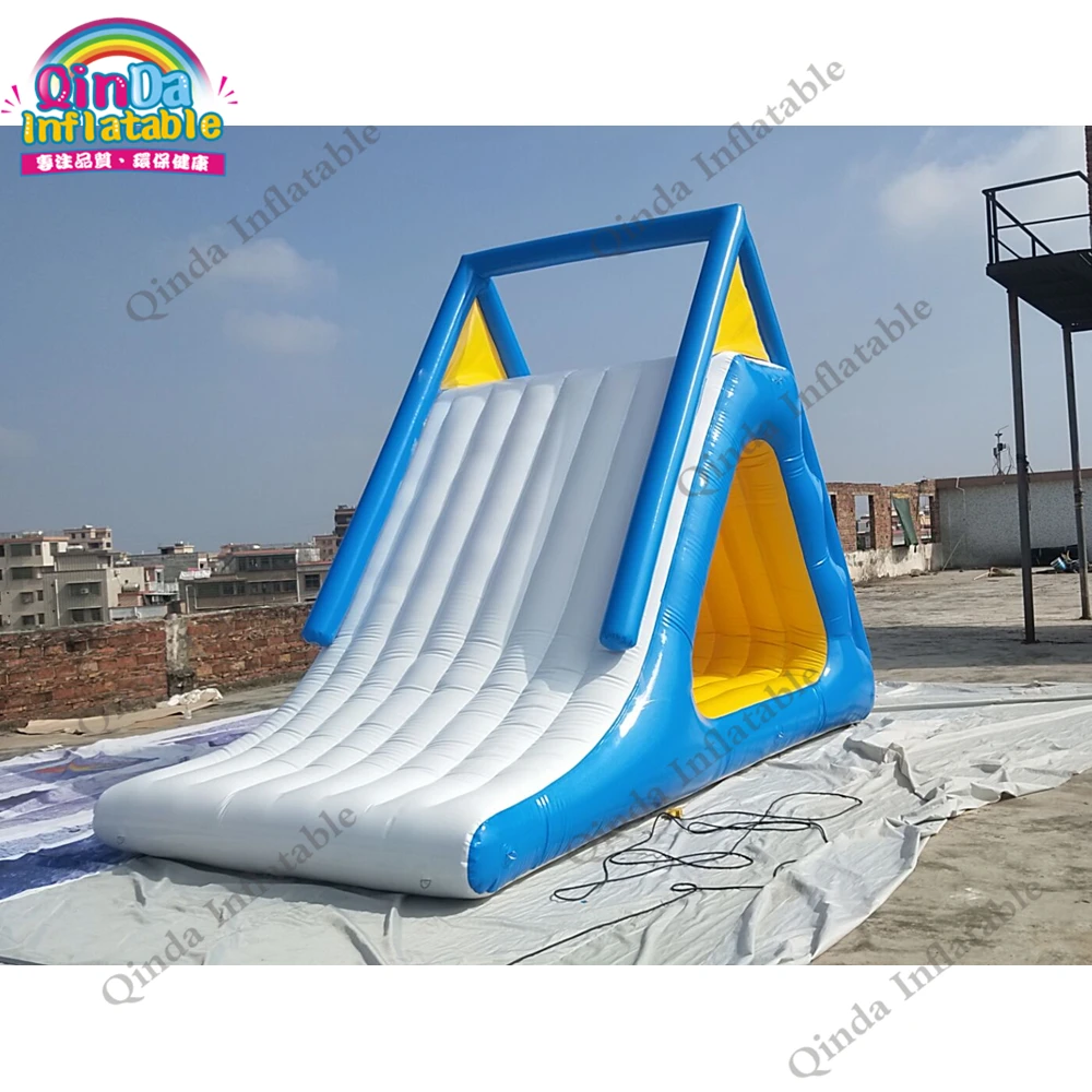 
5x2.5x4m inflatable floating water slide inflatable pool slide water park 