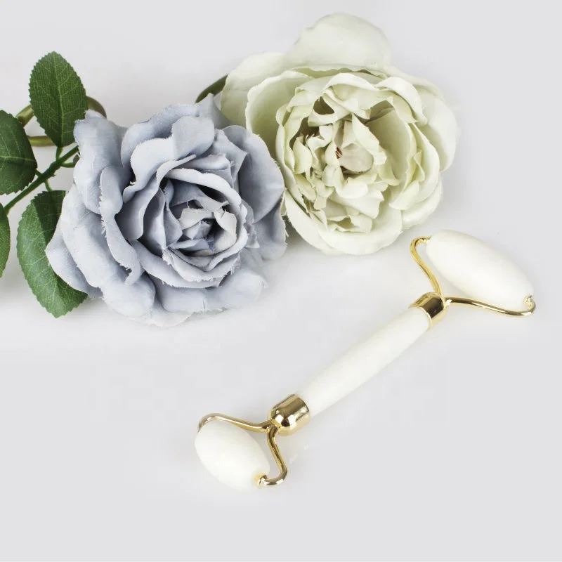 best selling products 2019 natural anti aging custom facial green xiuyan jade face roller