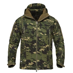 Tactical Waterproof jacket for men Army Camouflage coat Windbreaker Jackets Military uniform