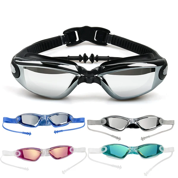 SU-025 Wholesale Professional Waterproof Anti Fog Glasses Clear Vision Swimming Goggles