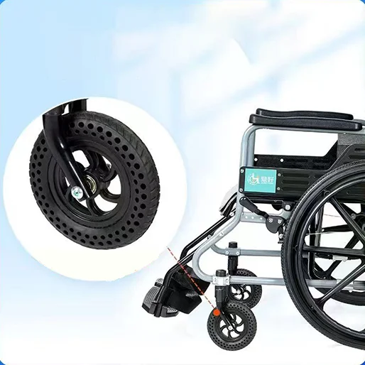 New High Quality Foldable Manual Wheelchair for Disabled Manufactur
