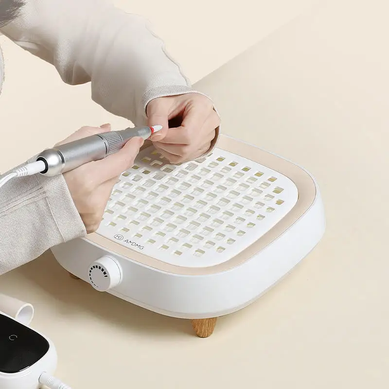 NEBX Oem Odm Wholesale 24W Professional Nail Dust Collector Brushless Manicure Vacuum Cleaner dust collector for nail salon