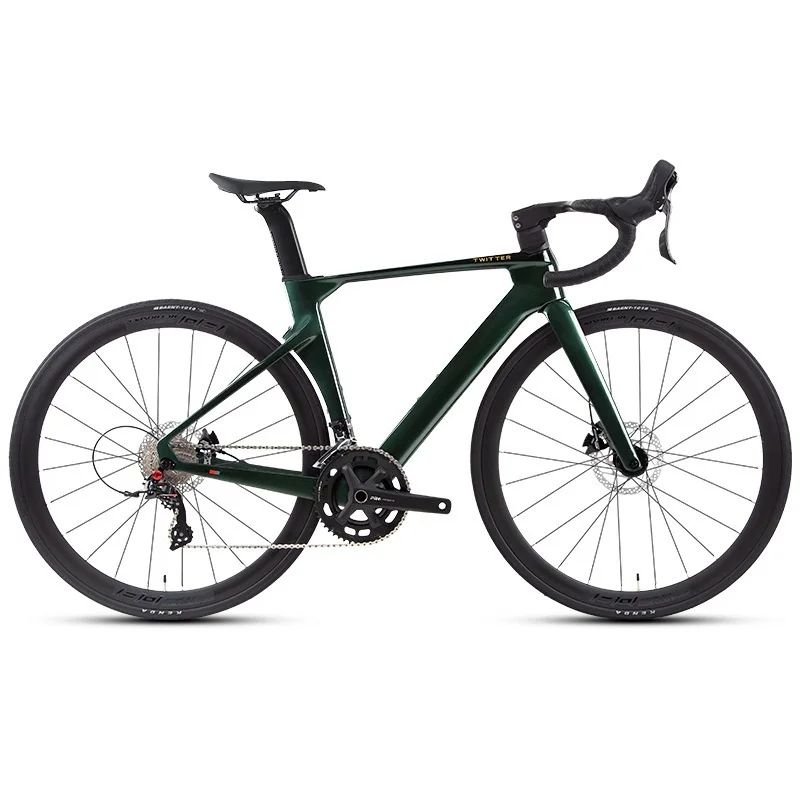 Дорожный велосипед 700c Cycletrak из углеродного волокна 24 скорости гоночный шоссейный с дисковым тормозом
