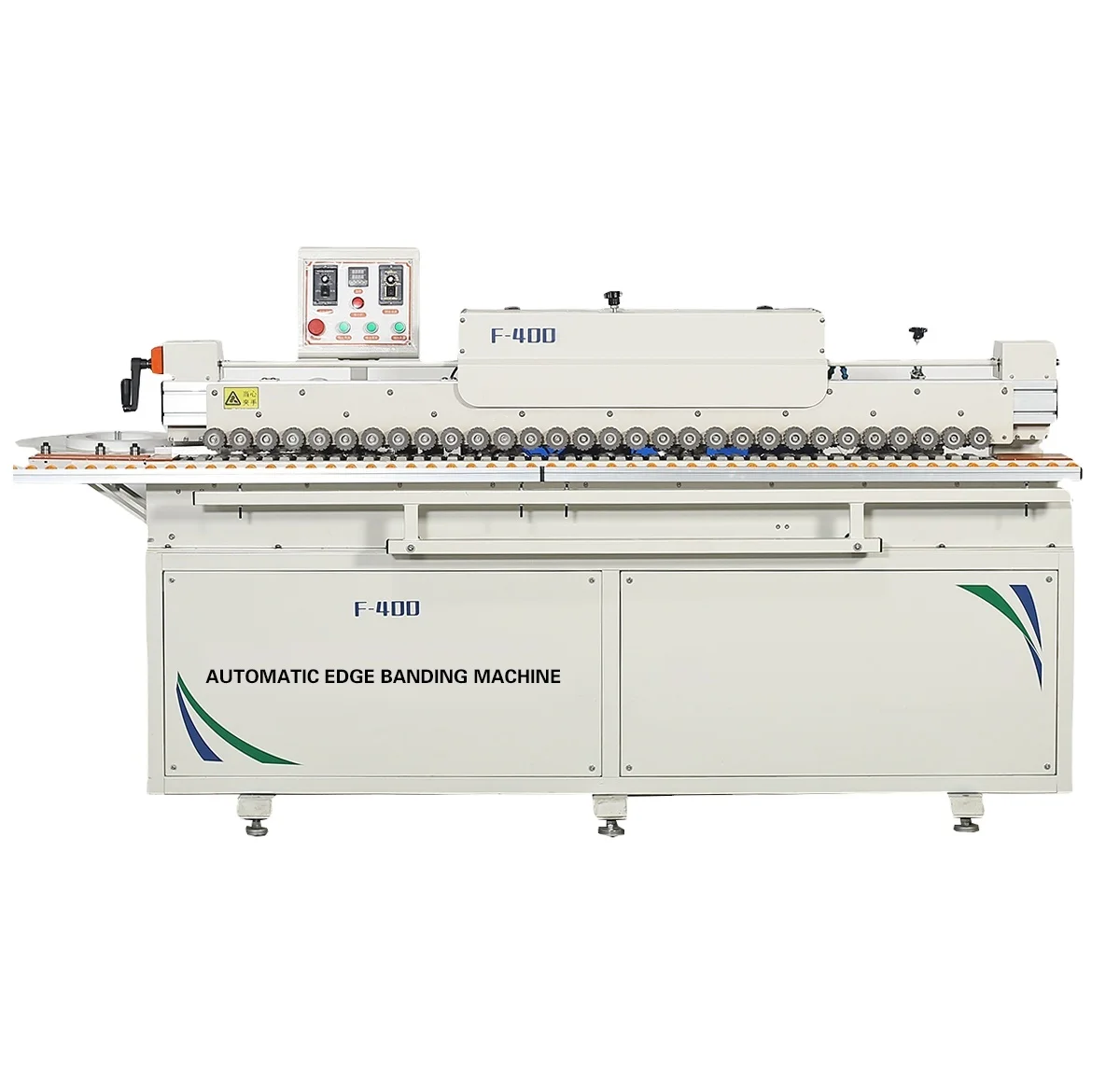 F400 full automatic profiling gluing pvc mdf furniture woodworking edge banding machine