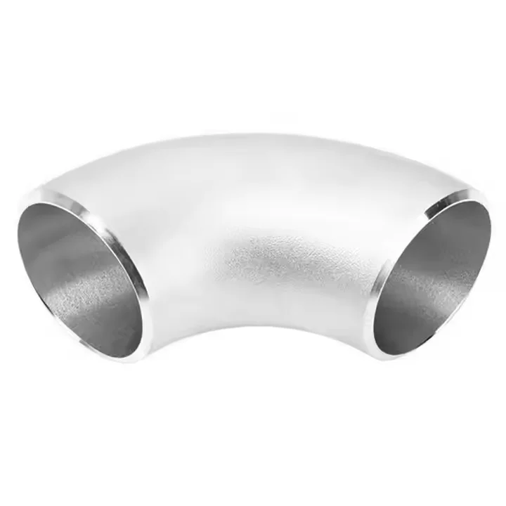 ASTM B363 90 degree titanium elbow for AUTO exhaust system