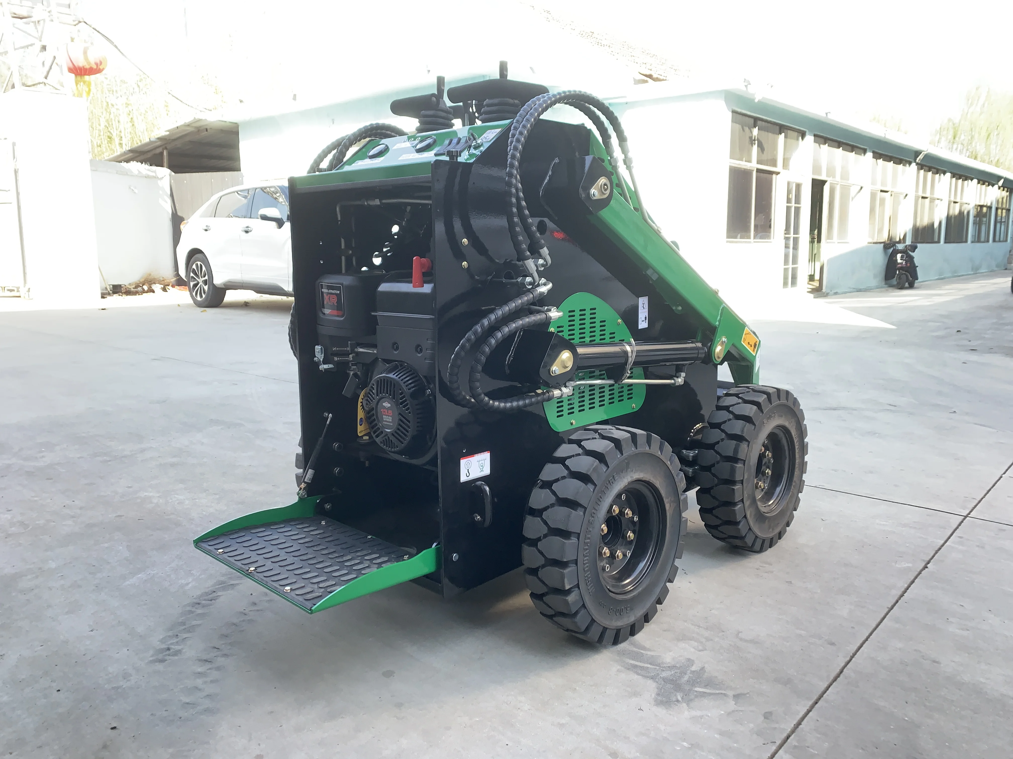 Factory price diesel skid steer track loader 500kg 800kg 1000kg 1500kg mini skid steer loader diesel