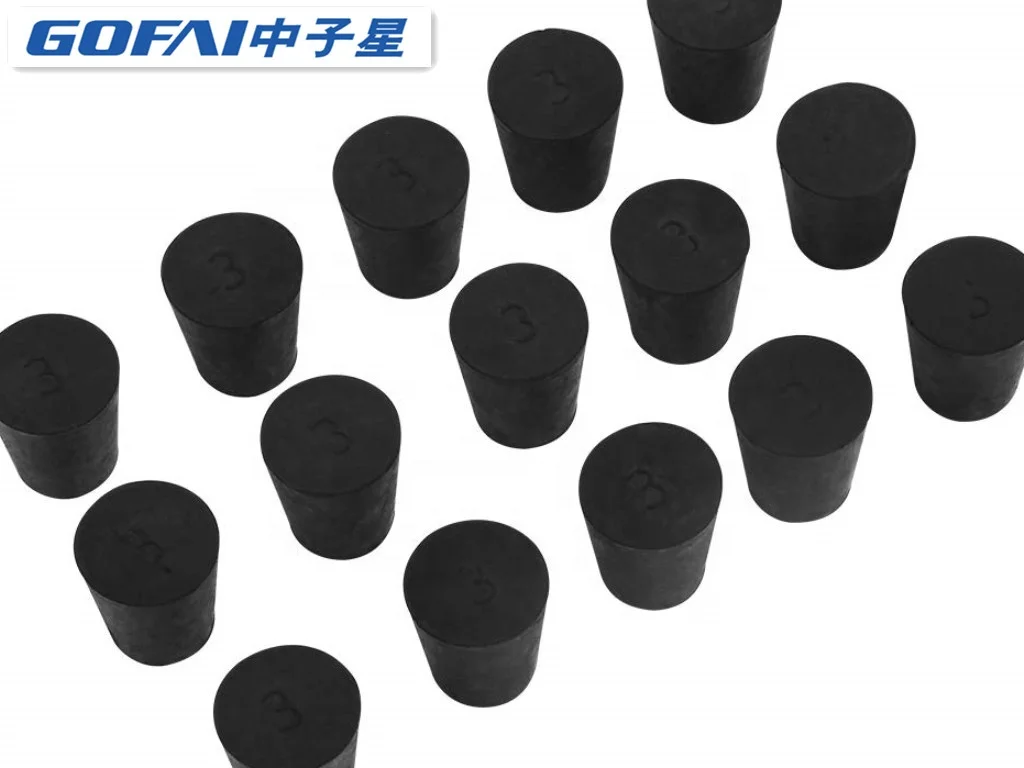heat resistant Custom tapered silicone rubber stopper sealing plug tips for Masking Off Holes During Powder Coating Painting
