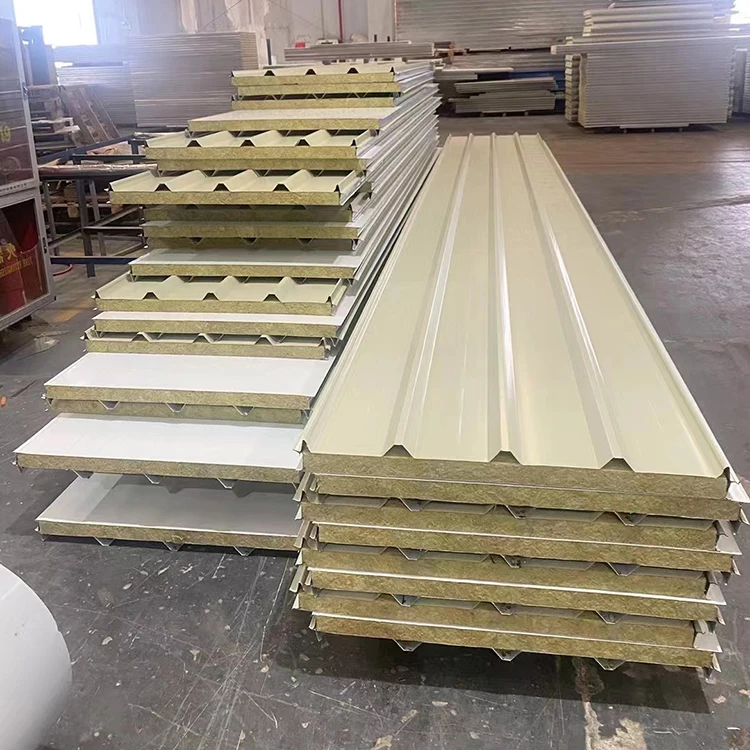 DXH manufacturer container house 20 30 40 50 mm color steel corrugated sandwich panels roof wall sandwich board for kuwait