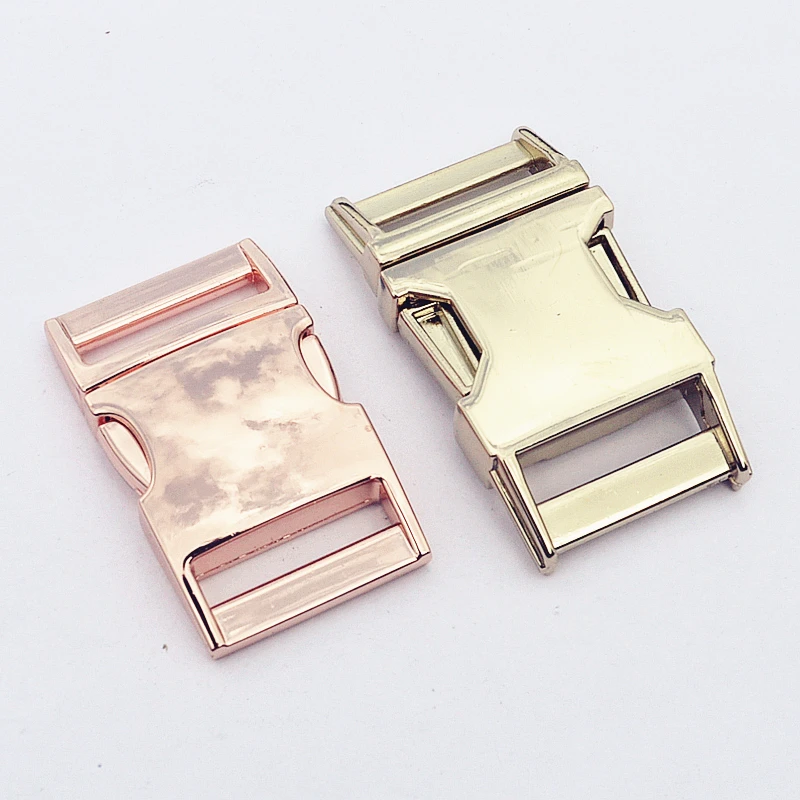 Wholesale metal strap buckles for bags 40mm lock metal buckles custom LOGO
