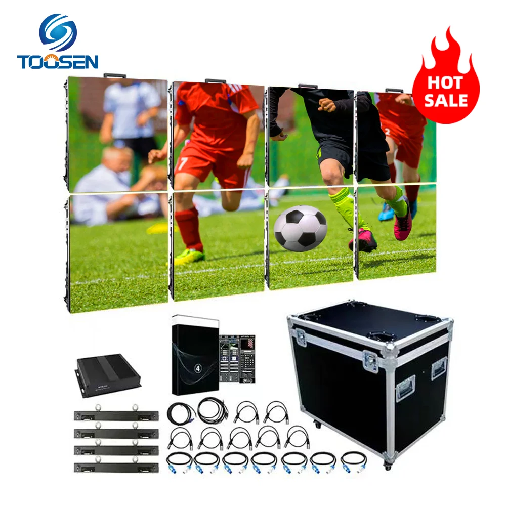 TOOSEN Led Video Wall Package Solution P2.9 P3.9 P4.8 Mobile Led Display Outdoor Event Led Panel Stage Led Screen