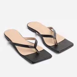 Woman sandals shoes summer flat designer flat sandals flat flip flop sandal