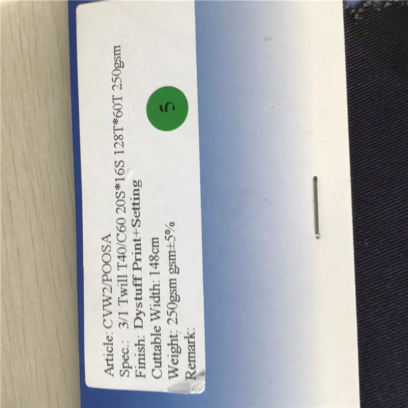 CVW2/POOSA 2019 New Design Camouflage Pattern Cotton Printed Stretch CVC Waterproof Fabric