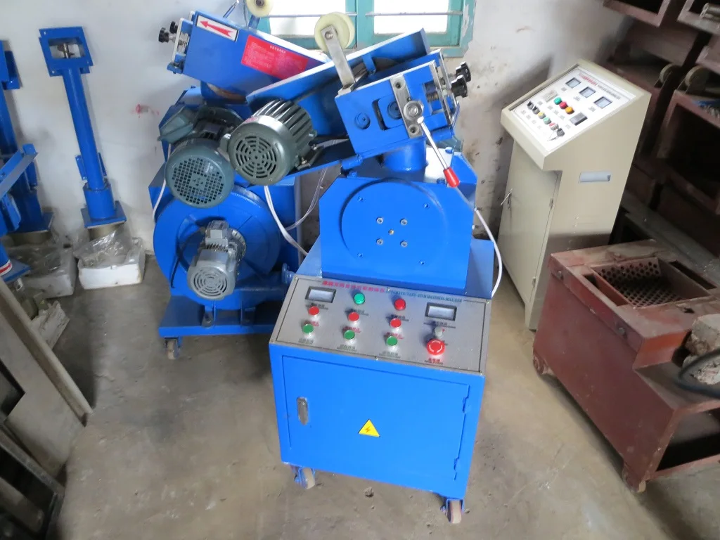 online automatic plastic film trimming crusher