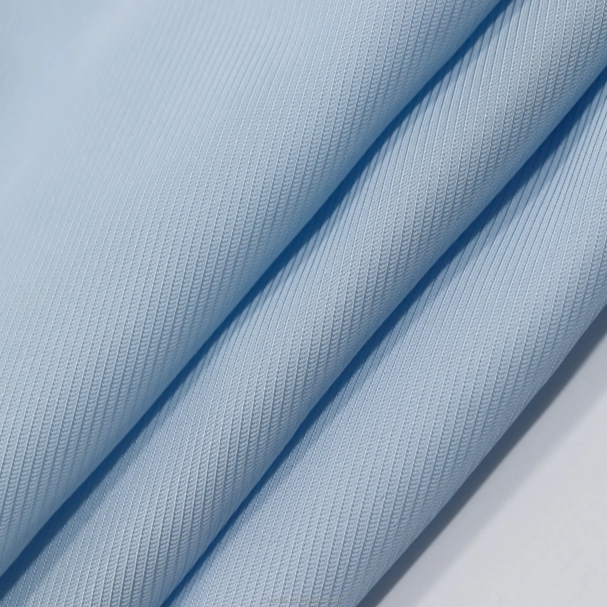 KUNYE silky twill stripe 100% NAIA cellulosic yarn acetate fabric for dress