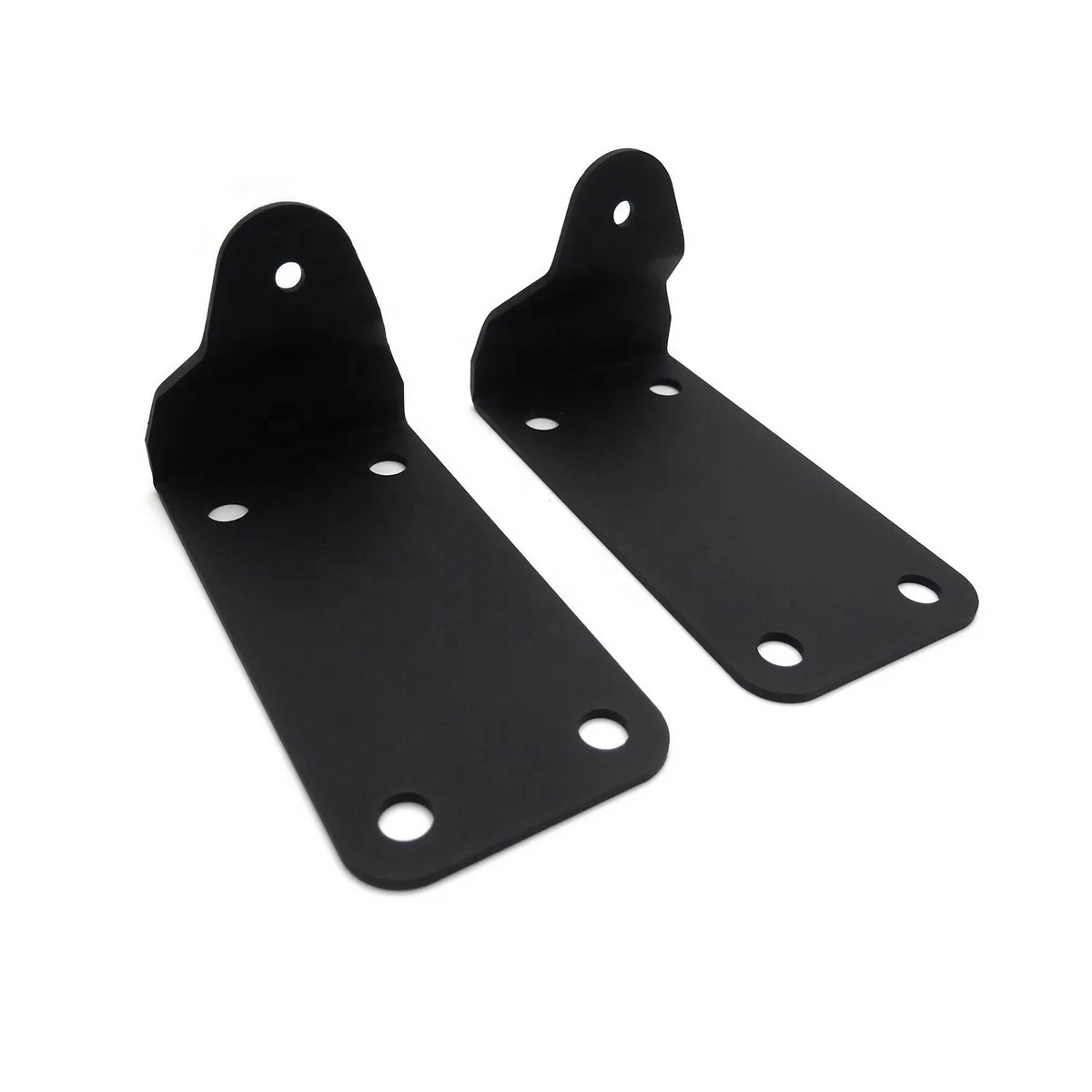 High Quality Powder Coating Black Carbon Steel Metal Bumper Mounting Bracket