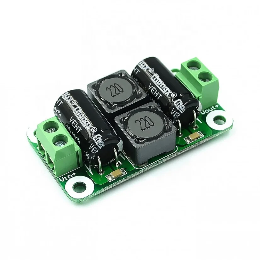 New and Original DC power supply filter board Class D power amplifier interference suppression board Power supply EMI suppressio