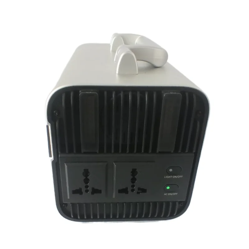 Outdoor 600W Portable Power Station AC 110v/220v Home Solar Energy Storage Power Supply