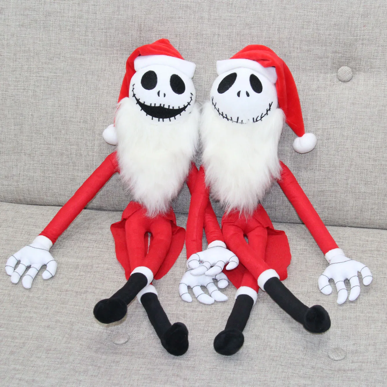 The Nightmare Before Christmas Plush Doll Anime Jack Demon Plush Toys Halloween Gifts Skeleton Stuffed Plush Custom Doll