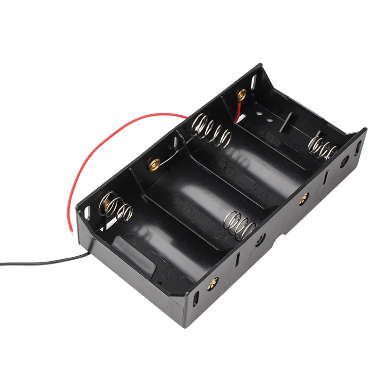 6V Plastic 4 x D 4D 4xD size Cell Battery Holder D Battery Holder