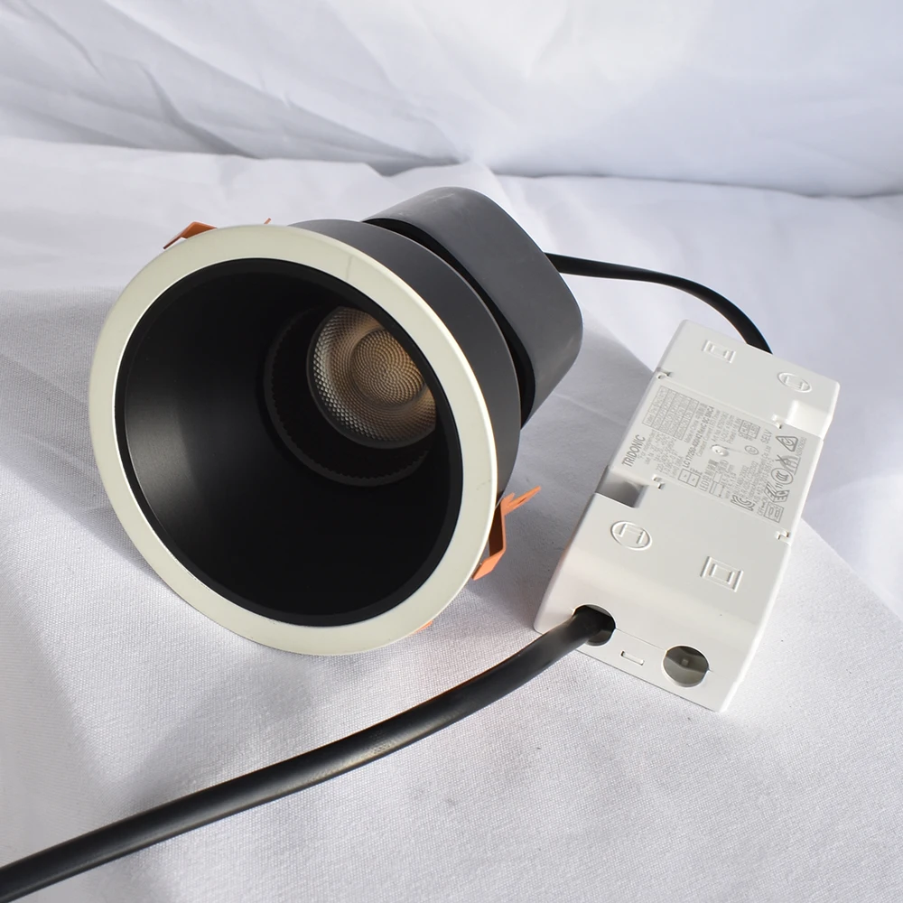 Modern 10W & 20W Dimmable LED Downlight Spot Lights Adjustable COB Chip Indoor Lighting for Home Office Australian Standard IP44