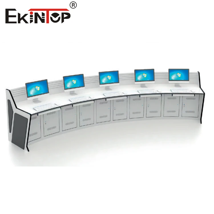 Ekintop High-End LED Security Command Center Monitor Console Desk Customized Control Room Furniture