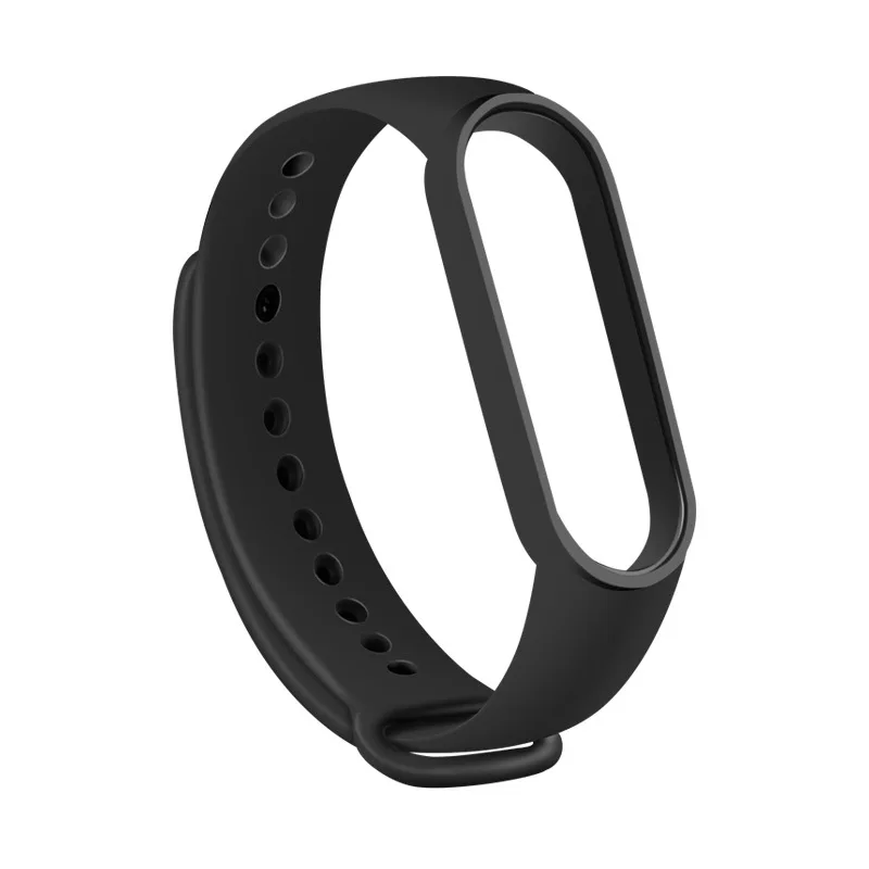 Silicone Wristband  TPU Strap Replace Xiaomi 5 smart watch strap Silicone strap For Xiaomi Mi Band 5