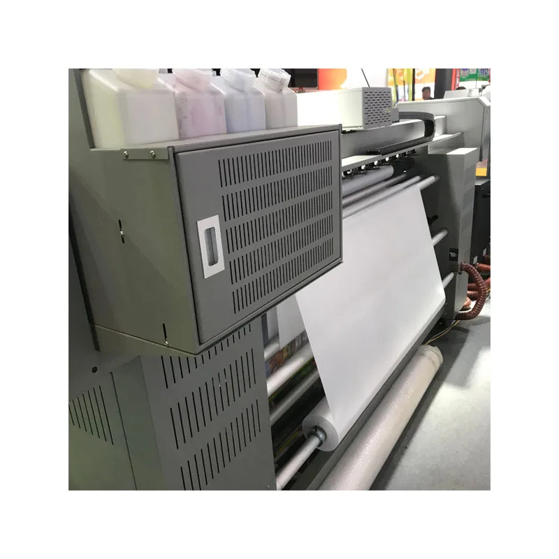 SMT-2200mm I3200 head  banner roll sublimation digital printing plotter inkjet large printer printing pattern flag machine