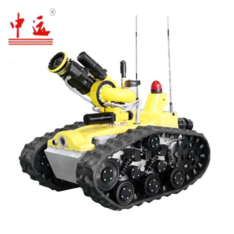 RXR-M50D  Explosion-proof Battery Driven Remote Control Fire fighting Robot Fireman with Water Cannon