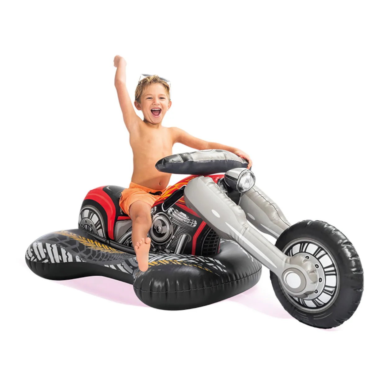 INTEX 57534 Swimming pool CRUISER MOTORBIKE RIDE-ON Inflatable floating row