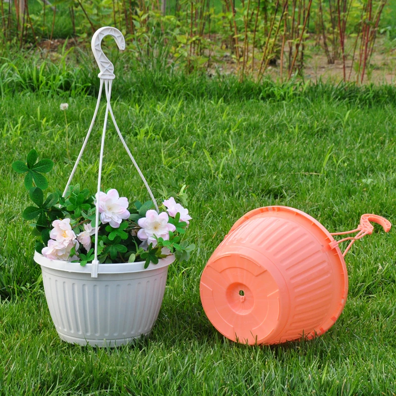 Ronbo Sunrise Outdoor Korean Succulent Plant Hanging Basket  Plastic Flower Pot Growing Pot High Quality Planter Pot