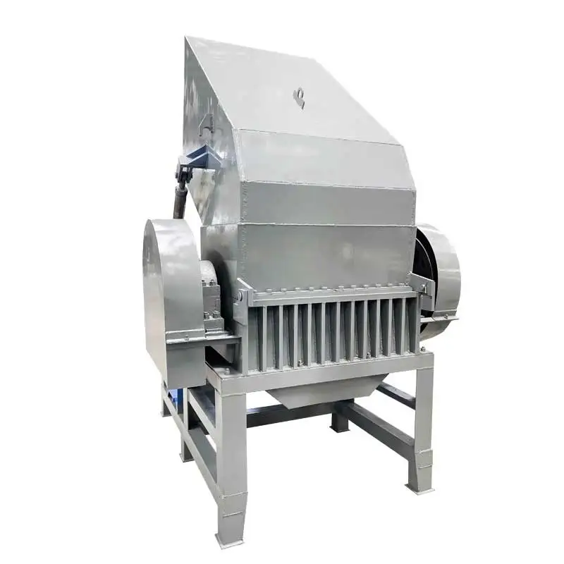 Strong plastic crusher Industrial PVC film beverage bottle woven bag fruit basket crusher