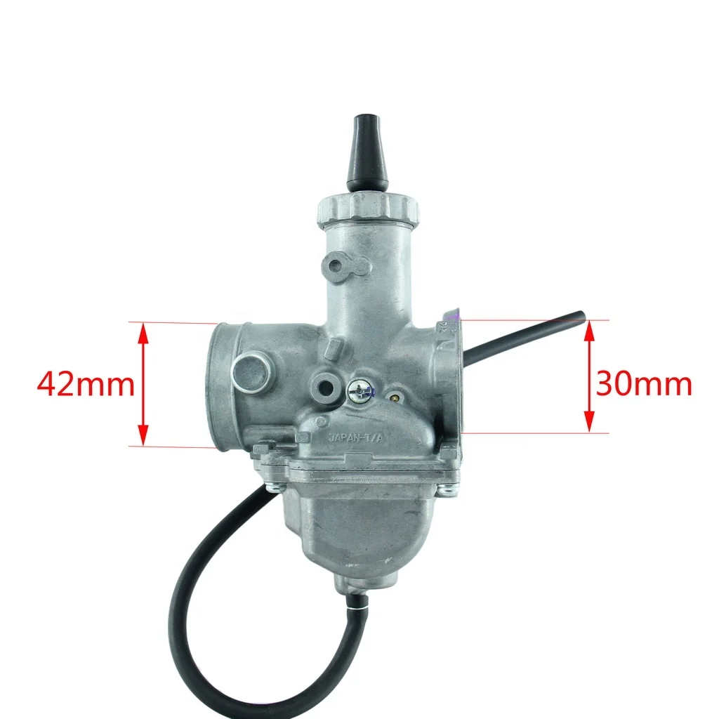 Hot Sale Mikuni VM26 30MM carbureter manual choke  for CG CB 250 engines and Zongshen 155 Yinxiang 160 engines