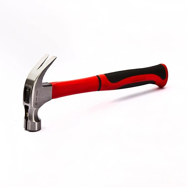 Professional factory hand tool Carbon Steel  Claw Hammer With Fiberglass Handle claw hammer