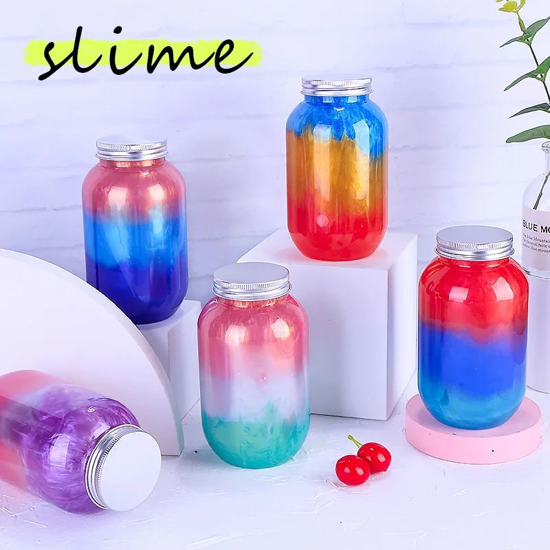 Никто палки руки hug молока с изображением звезды для девочек Мальдивские Острова цемента слизи с металлизированными украшениями, с грязи поставок шлама