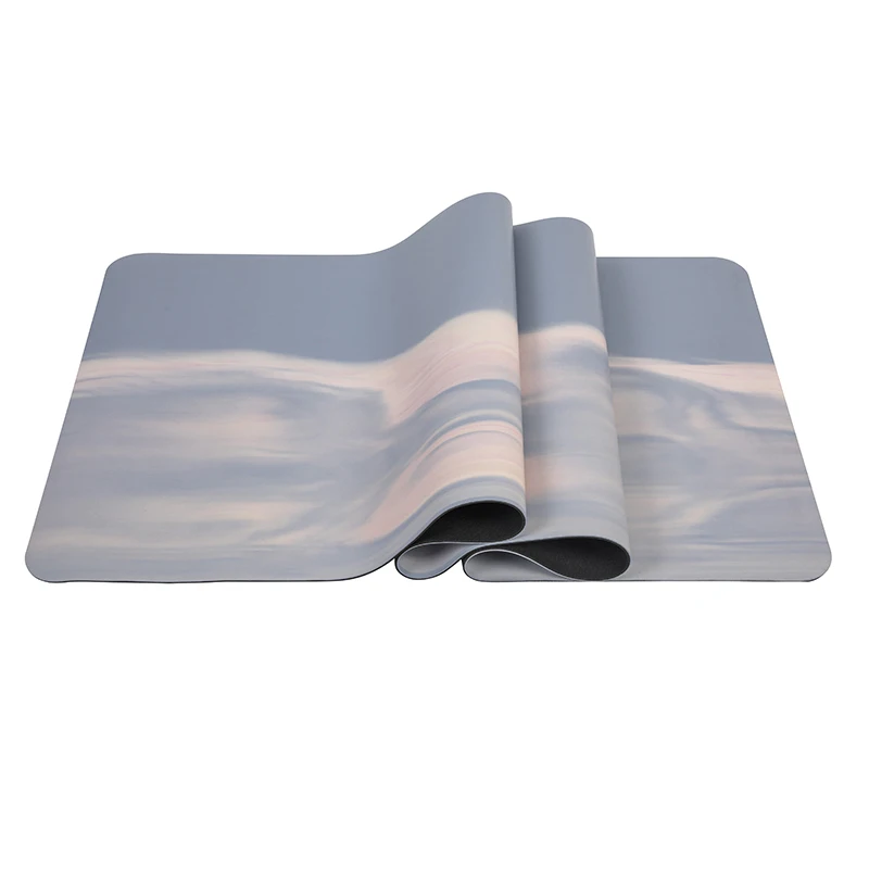 2024 Young Design Green Color Pu Natural Rubber 4mm Big Yoga Mat