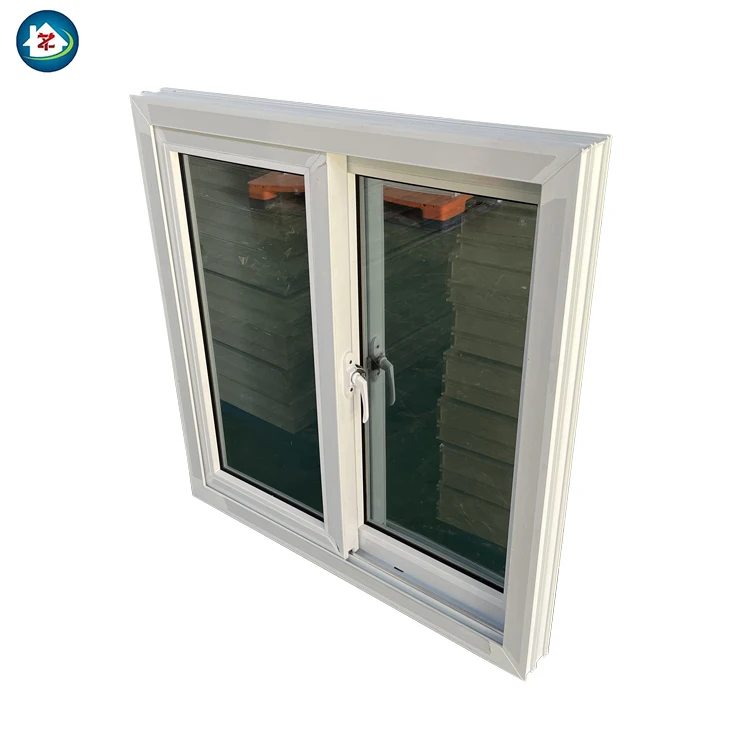 New latest Customized Cheap Apartment UPVC PVC Heat insulation Soundproof Vinyl Sliding Windows