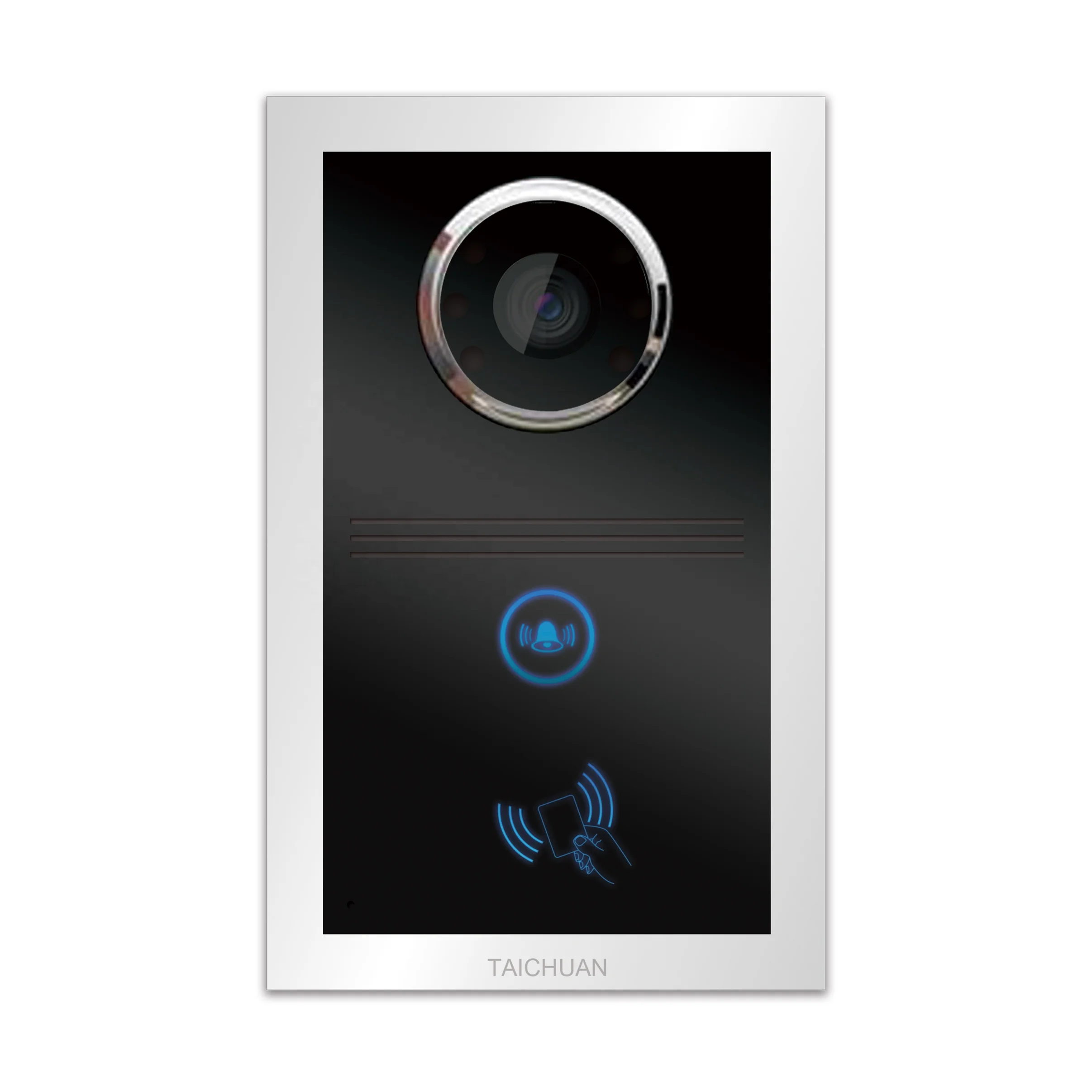 Outdoor Station Tuya IP Video Doorbell Intercom System with IR Night Vision Camera for Villa with Card Unlock  Anti Theft
