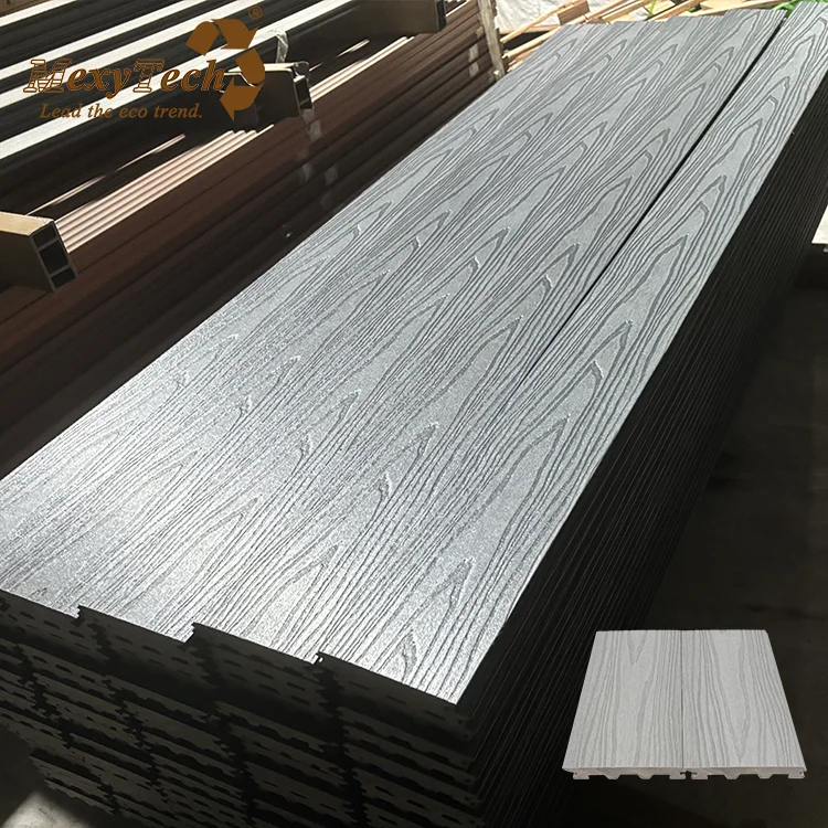 Factory Direct Seamless Design WPC Composite Deck Boards And Co-Extruded Wood Plastic Decking