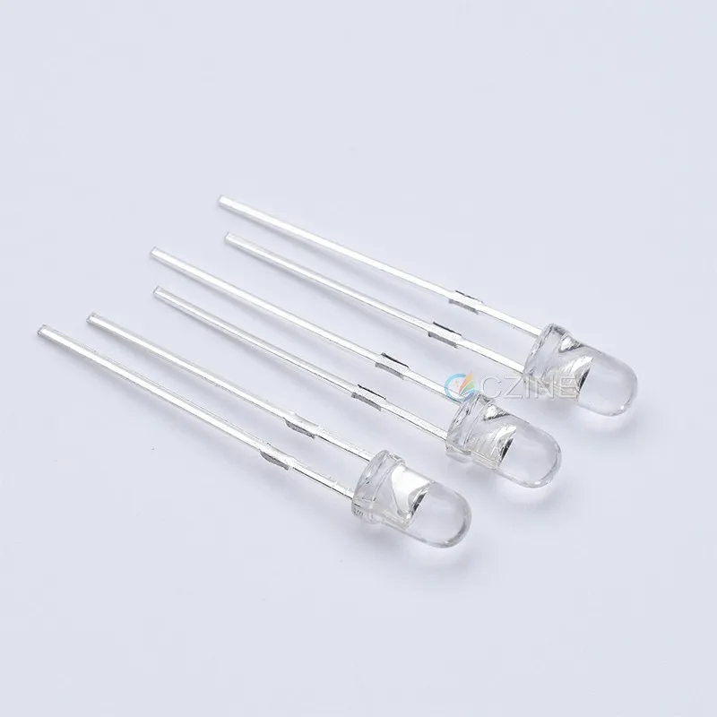 3mm 5mm Red Round Candle Led Diode Flickering Led Flash Blink Intermitente Flicker Light Lamp