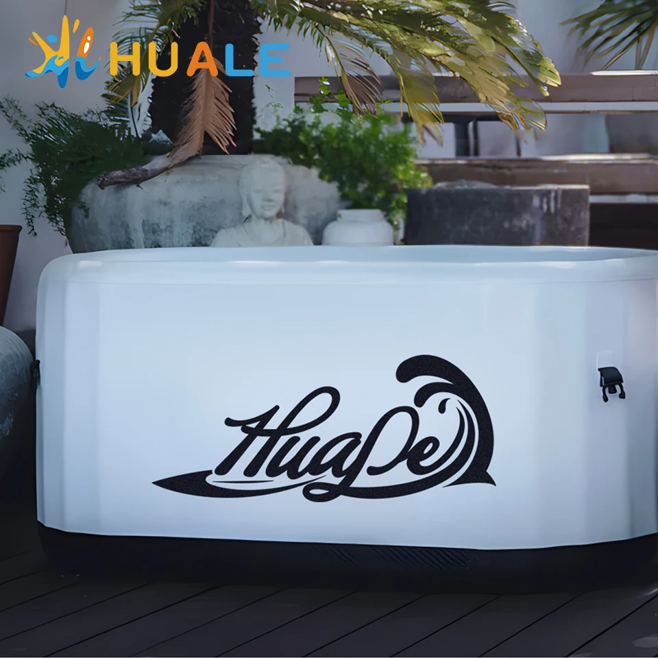 HUALE Factory Popular Athlete Fitness Recovery Ice Bath Drop Stitch Inflatable Portable Ice Tub Bath For Sale